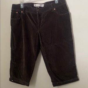 Capri brown pant